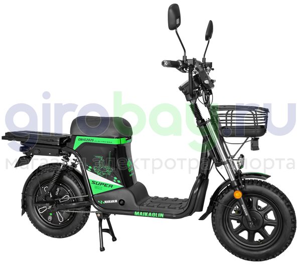 Электроскутер MAIKAOLIN Monster H10 Super 1200W (60V/40Ah) фото №3