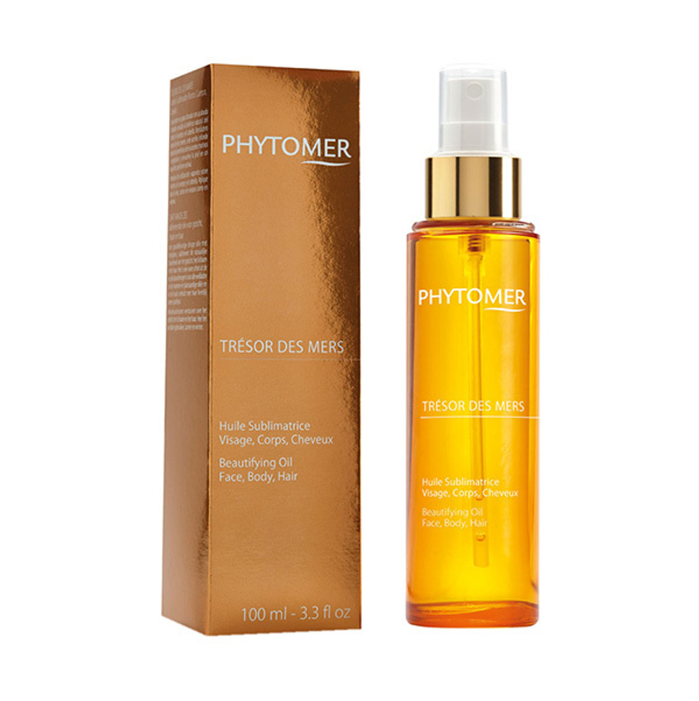 Масло драгоценное для лица тела волос Phytomer Beautyfing Oil For Face Body Hair 100мл
