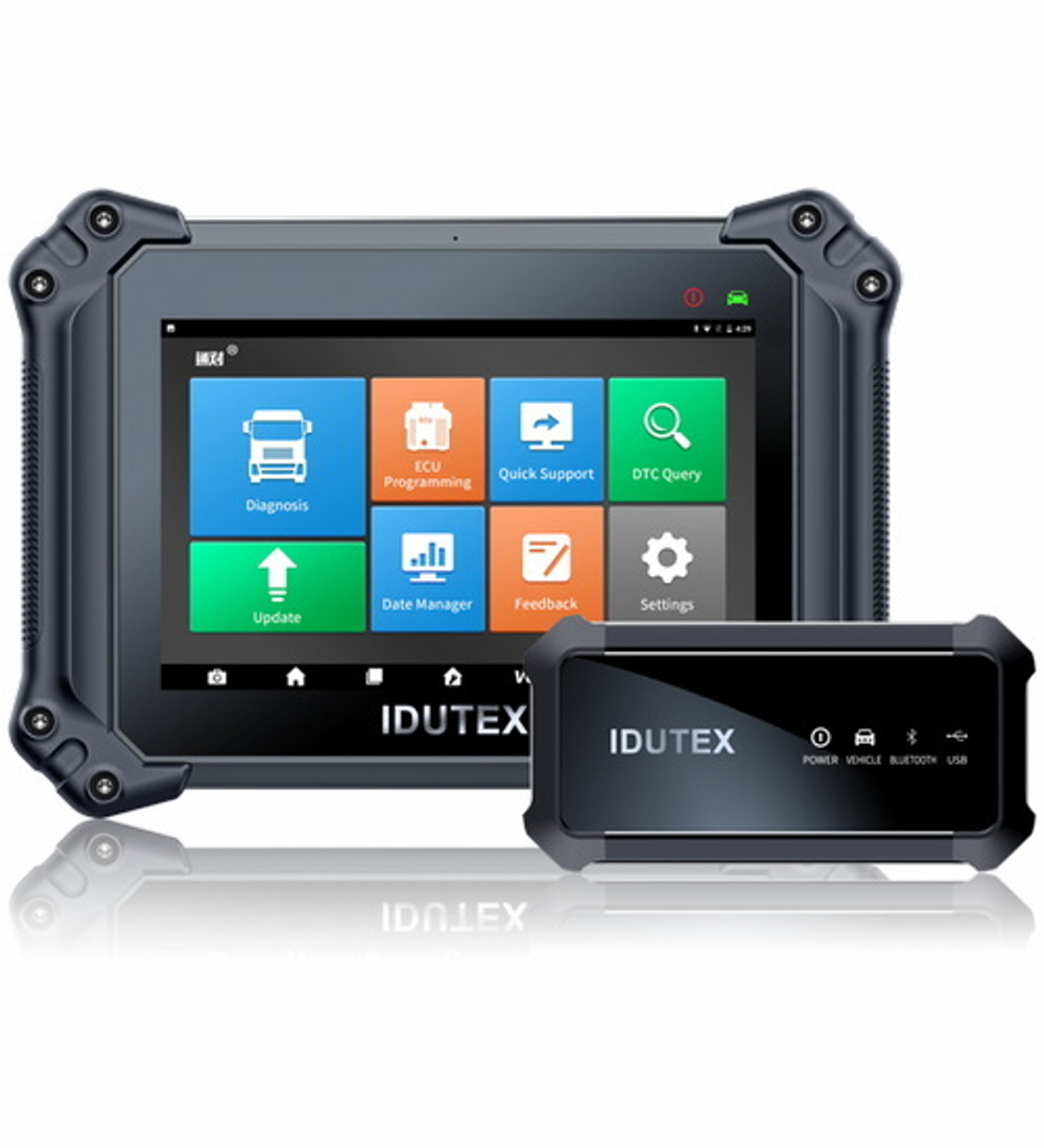Диагностический сканер для грузовых автомобилей и спец. техники IDUTEX TS810PRO