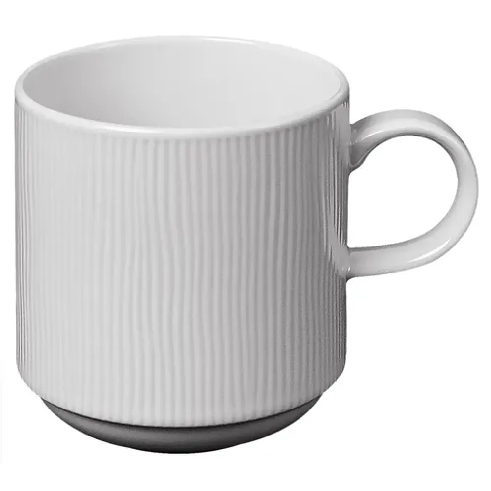 Кружка 370 мл белая d 8,5 см h9,1 см Neo Silk Stackable Noble [6]