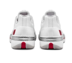 Мужские кроссовки теннисные Wilson Rush Tour 5 - bright white/wilson red