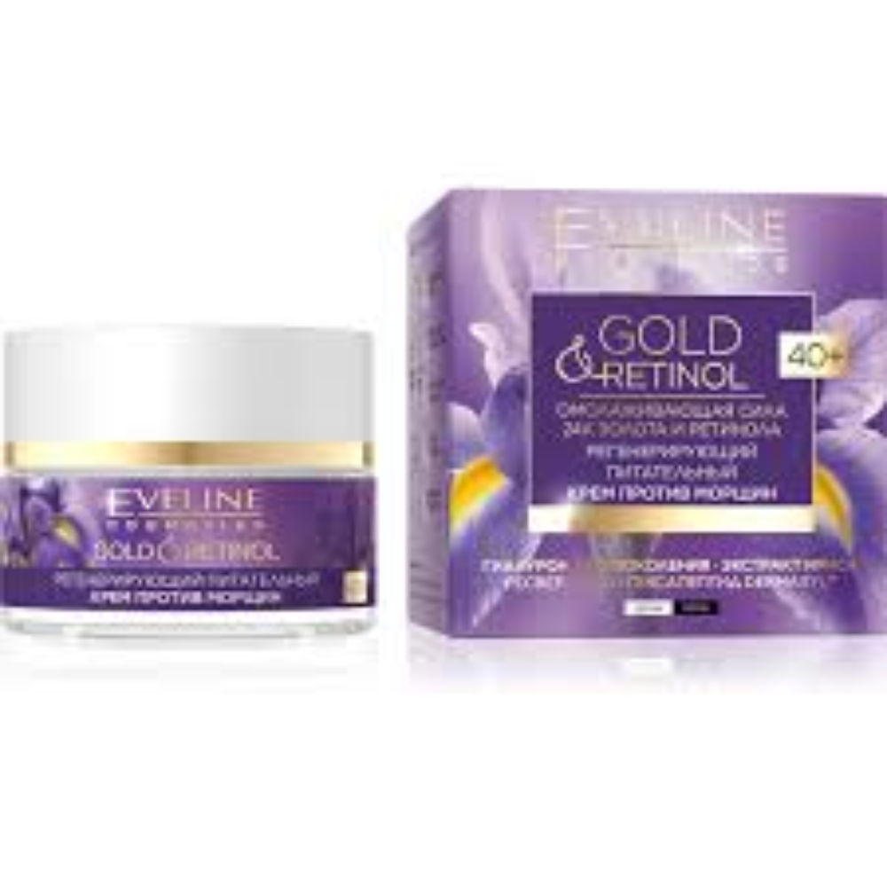 Крем Eveline Gold Retinol 40+ 50 мл