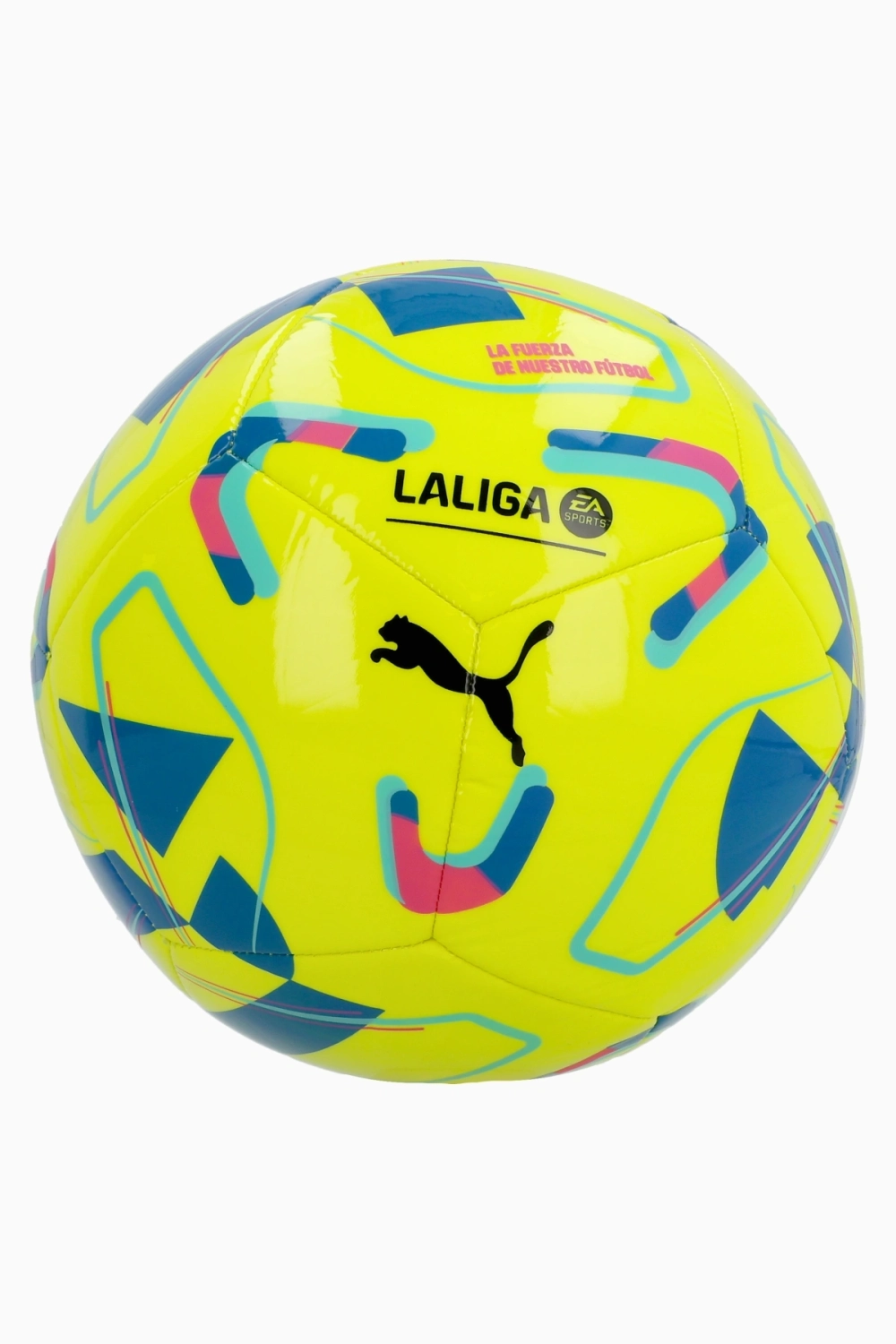 Футбольный мяч Puma Stellar Nitro Play La Liga Hi-Vis размер 5 - желтый