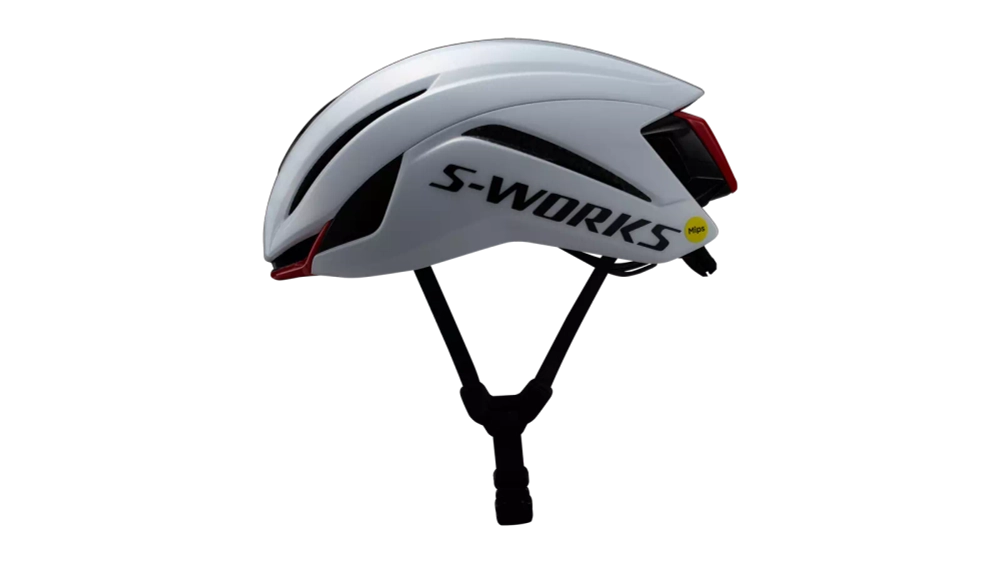 Шлем велосипедный S-Works Evade 4 white\red