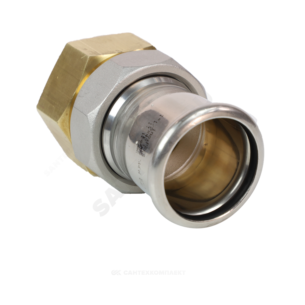 Муфта разъемная сталь нерж AISI 316L Дн 22х3/4" Ру16 пресс/ВР Inoxpres RM 184022003