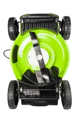 Газонокосилка аккумуляторная Greenworks Арт. 2502907UB, 60V, 46 см, самоходная, бесщеточная, с 1хАКБ 4 Ач АКБ и ЗУ — фото 3