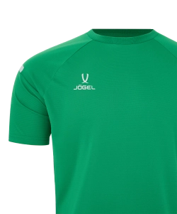 Футболка тренировочная CAMP 2 Training Poly Tee, зеленый/белый