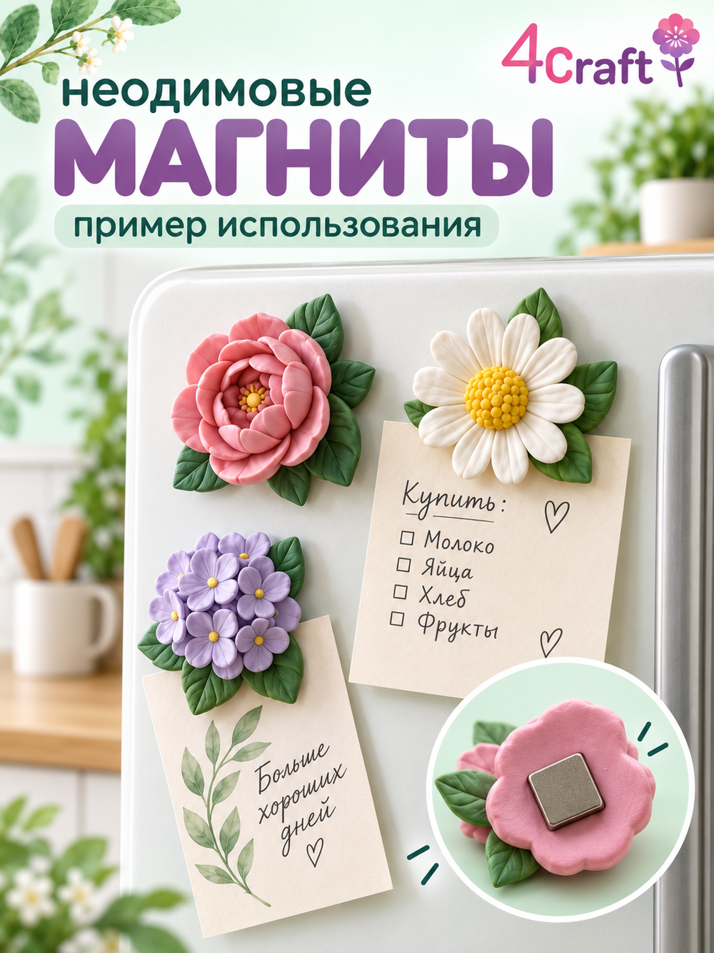Магнит неодимовый квадратный 10х10х2 (10 шт)