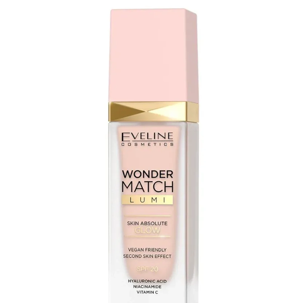 Eveline Lumi Wonder Match Foundation 05 Light Увлажнаяющая тональная основа