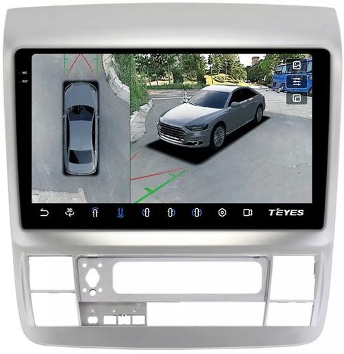 Магнитола для Toyota Alphard 1 H10 2005-2008 - Teyes CC3-2K-360 на Android 10, Быстрая, 2K QLED, CarPlay, 4G SIM-слот, 4 камеры в комплекте