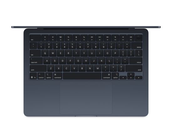 Ноутбук Apple MacBook Air 13.6 (2025) M4 16/512 ГБ Темная ночь (MW133) Midnight