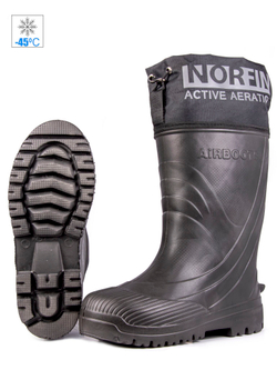 Сапоги зимние Norfin AIRBOOTS с манж. антрац. -50С EVA р.42-43