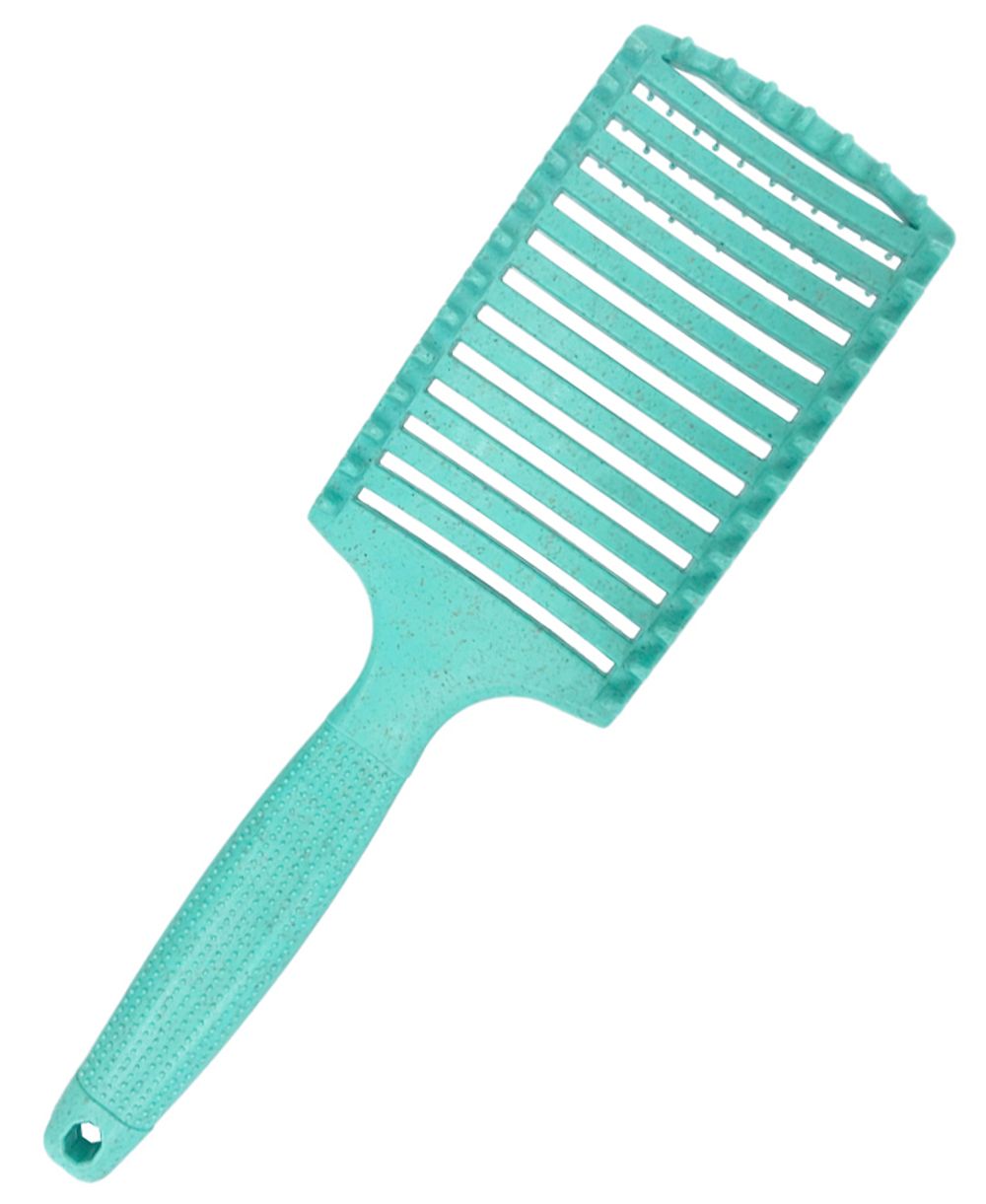Щетка массажная Harizma Nylon, зеленая (h10685-16) - 3