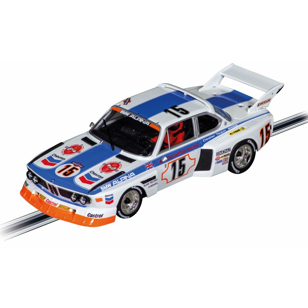 Слот-машинка Carrera Evolution BMW 27789 3.5 CSL «No.15» туринговые гонки 1970-х 1:32 27789