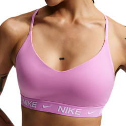 ТОП теннисный Nike Indy Light Support Padded Adjustable Sports - light magenta/white