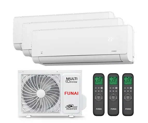 Мульти сплит-система Funai 3 x RAM-I-SG25HP.W03 / RAM-I-3OK80HP.02/U