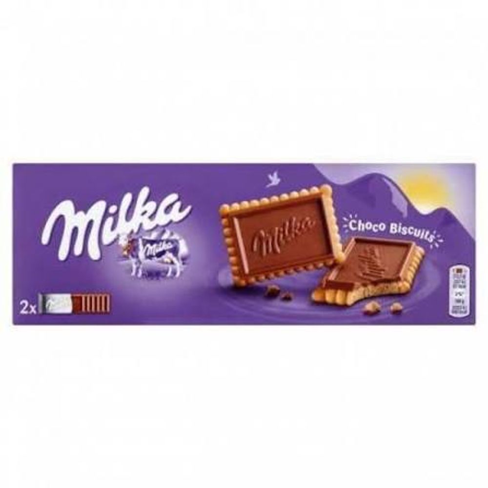 MILKA Печенье 150гр Choco Biscuits 150гр (Милка Чоко Бисквит) (14)