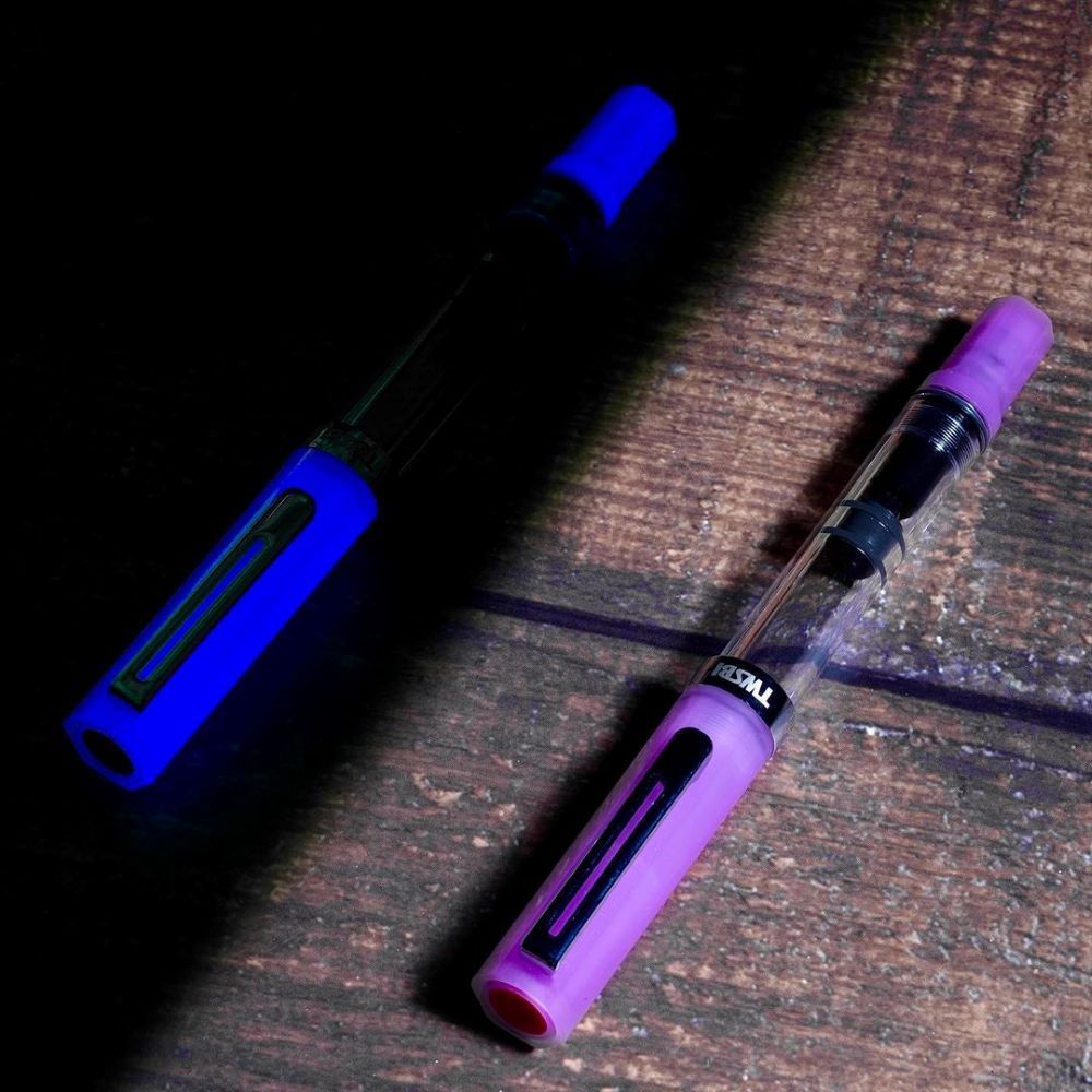 Ручка перьевая TWSBI ECO Glow фиолетовая с пером EF (M2532540) 2