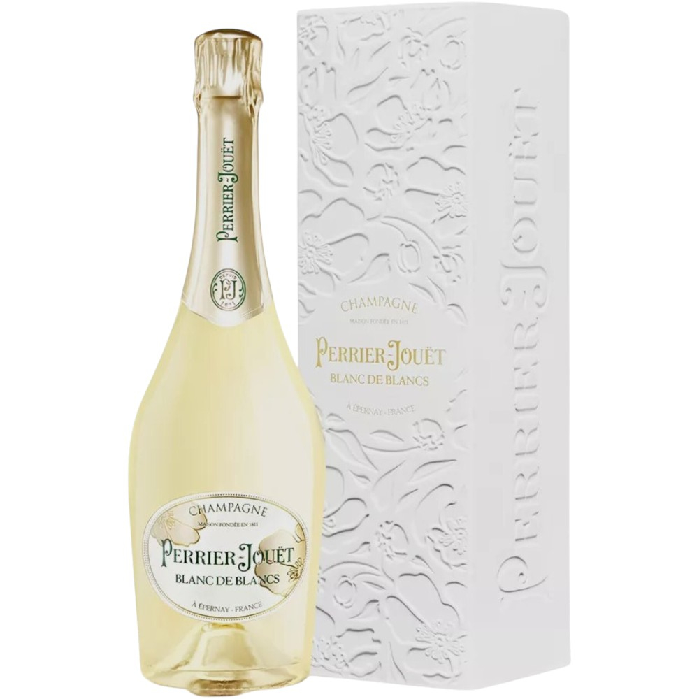 Шампанское Perrier Jouet Blanc de Blanc 0,75 л. В подарочной коробке