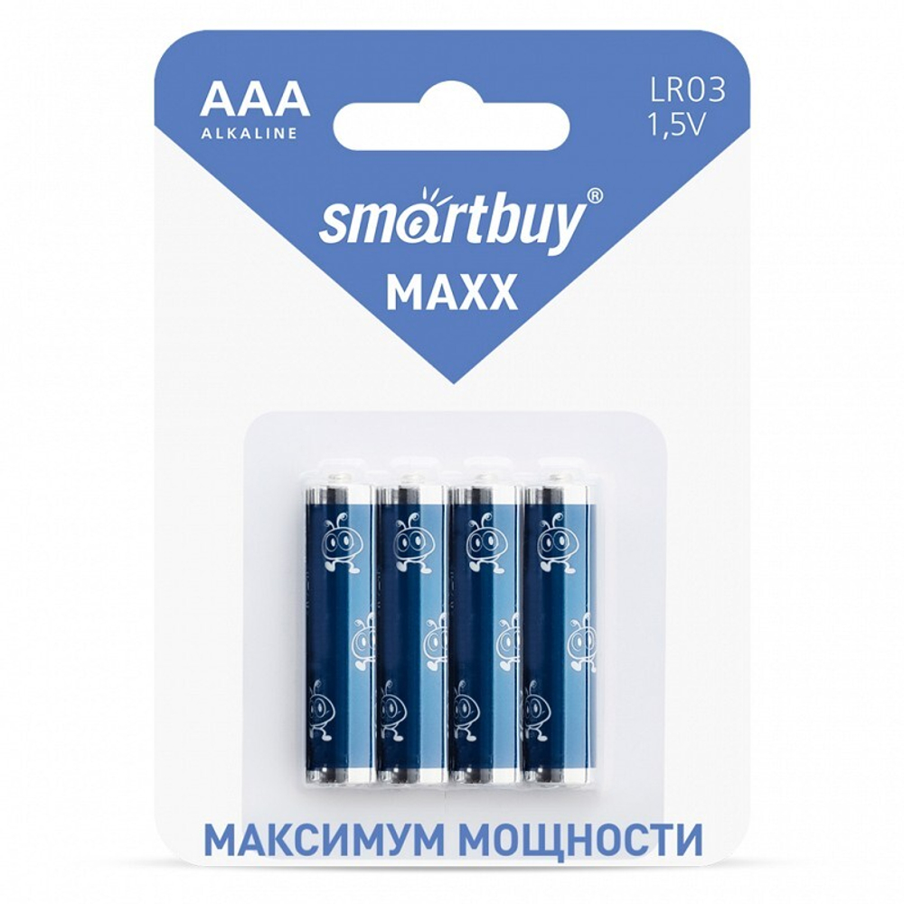 батарейка Smartbuy MAXX LR03/4B