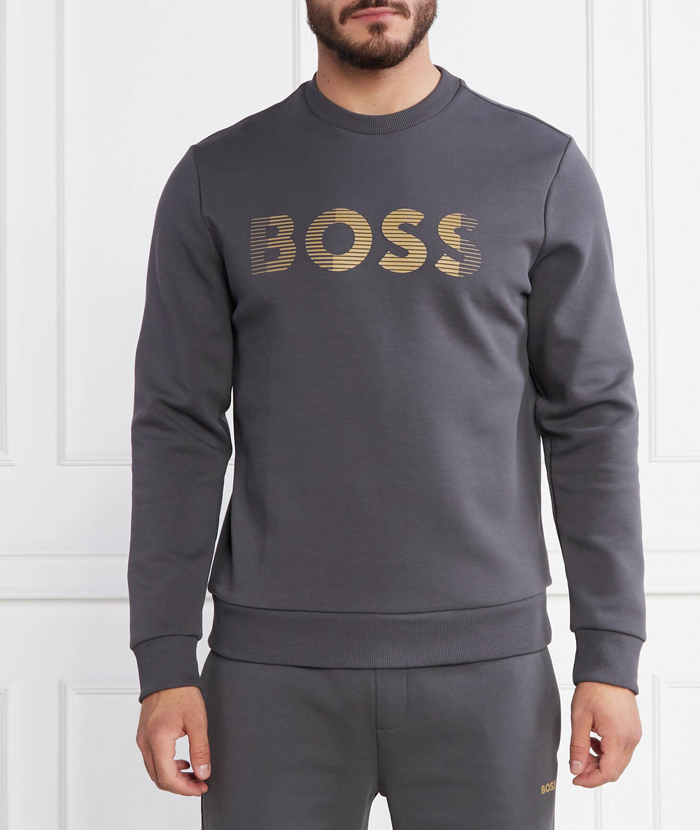 Худи Salbo 1 BOSS GREEN - графитовый(50493511)