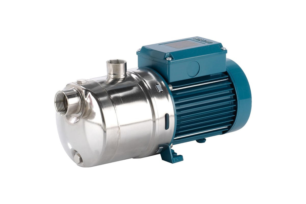 Горизонтальный многоступенчатый насосный агрегат из нержавеющей стали Calpeda MXH 802
