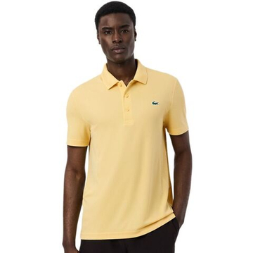 Мужское теннисное поло Lacoste Tennis x Novak Djokovic - yellow