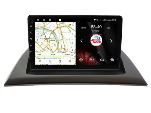 Магнитола для BMW X3 E83 2003-2010 - Vaycar VA07-0711 на Android 13, 4G SIM-слот