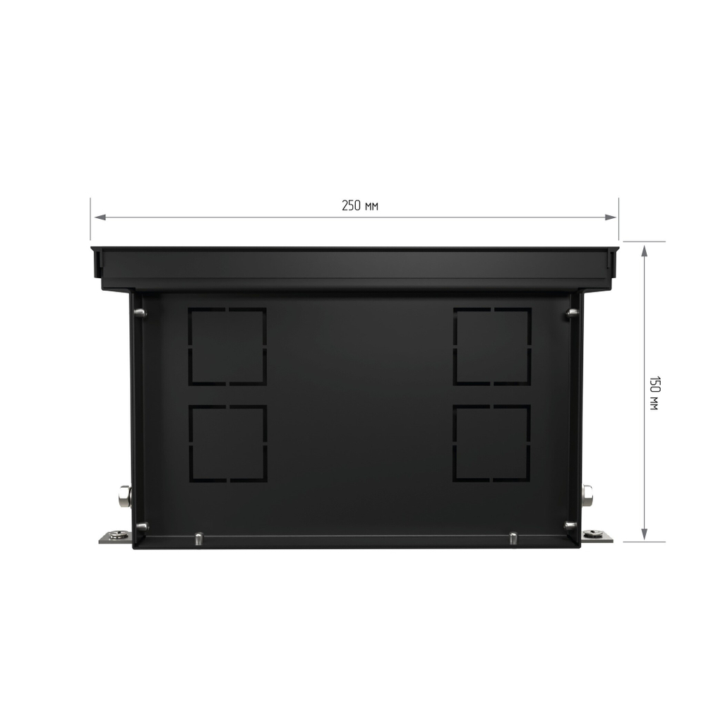 Конвектор внутрипольный Royal Thermo ATRIUM-150/250/1900-DG-U-LB