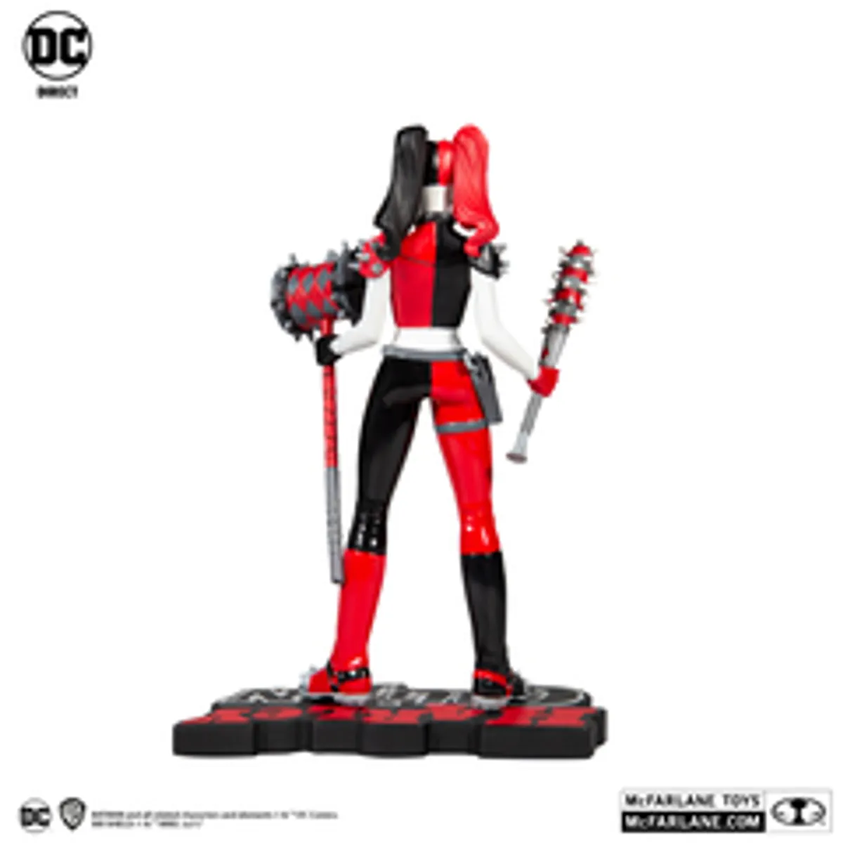 Фигурка McFarlane Toys DC: Harley Quinn Red, White and Black