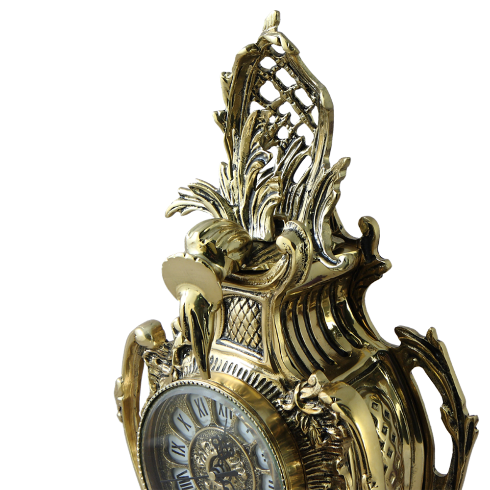 Bello De Bronze Каминные часы с канделябрами "Венера"