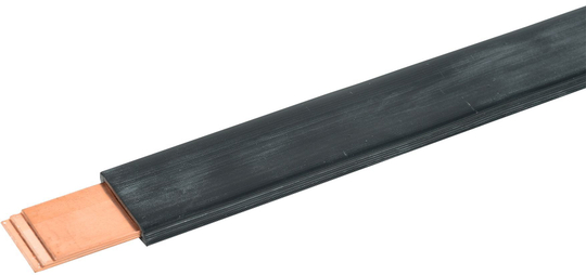 Шина медная гибкая изолированная ШМГ 6x(63x1мм) 2м IEK