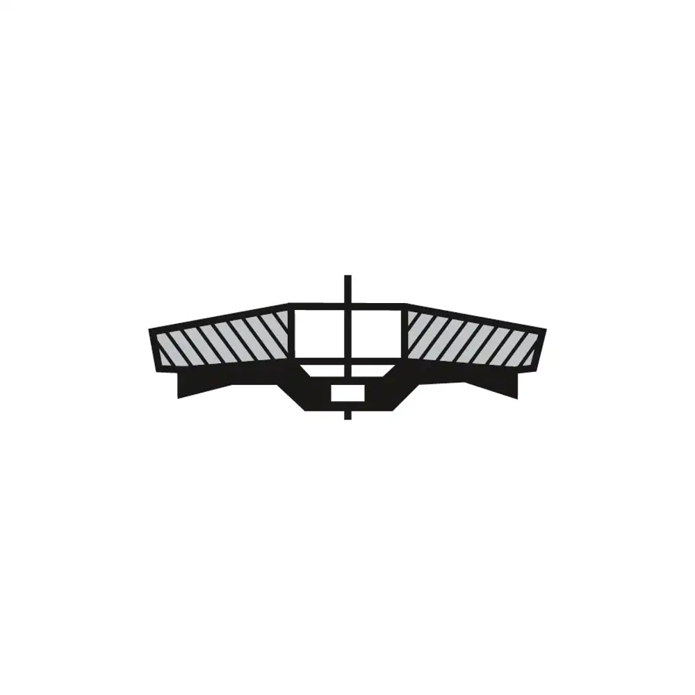 Лепестковый шлифкруг X431, Standard for Metal 125 мм BOSCH 2608603656
