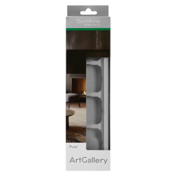 ARTGALLERY PURE 4-постовая РАМКА, ОРГАНИЧЕСКОЕ СТЕКЛО БЕЛЫЙ