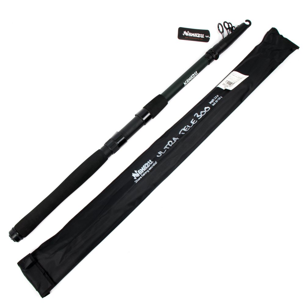 Спиннинг телескопический стеклопластиковый NAMAZU ULTRA Tele, 3 м, тест 60-120 гр./50/