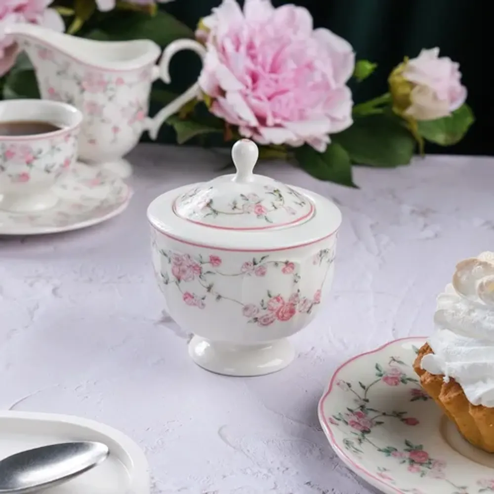 Сахарница 180 мл d 9 см h11 см La Vie En Rose Noble [6]