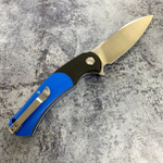 Складной нож Bestech BG32B Penguin, черно-голубая ручка