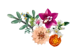 Конструктор LEGO Botanical Collection 10342 Красивый Букет розовых цветов