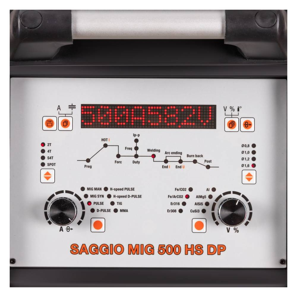 Сварочный полуавтомат SAGGIO MIG 500 HS DP 9834