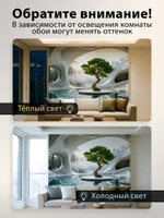 Фотообои 3d в спальню и для зала пейзаж с деревом