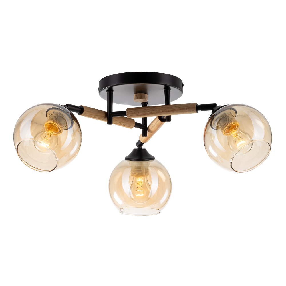 Citilux TIKA CL133131 Люстра поворотная Чёрная