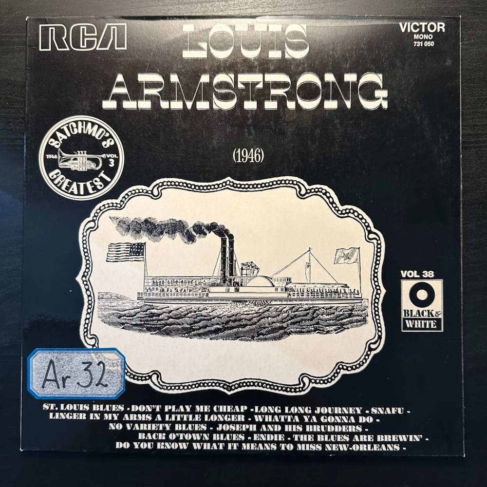 Louis Armstrong - Satchmo's Greatest Vol.3 (Франция 1971г.)