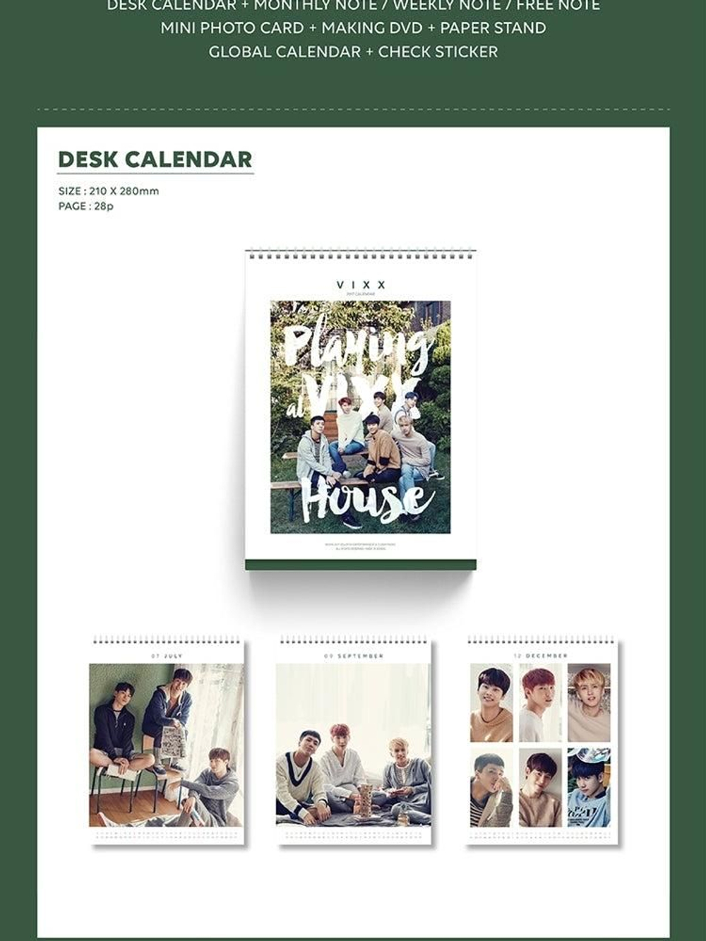 товары VIXX - 2017 SEASON'S GREETINGS