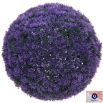 Искусственное растение шар «Самшит» цветы фиолетовые D-34см Ultramarine