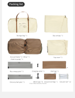 Палатка Naturehike Ango Air Pro, 4-местная, быстросборная, надувной каркас, серая, артикул CNK2550WS017-4G