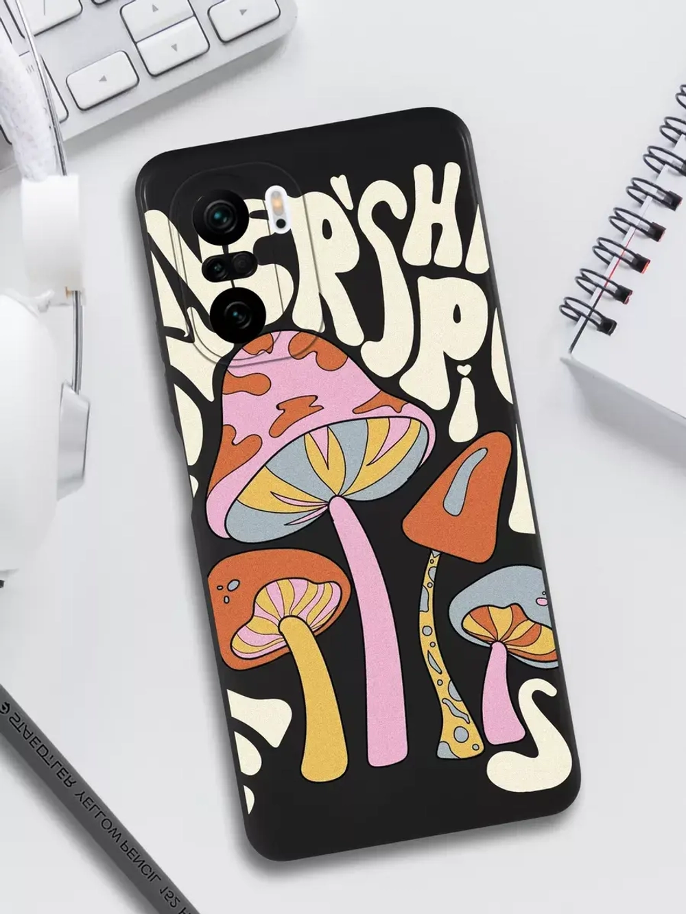 Чехол на Xiaomi Poco F3, С Принтом Рисунком Поко Ф3