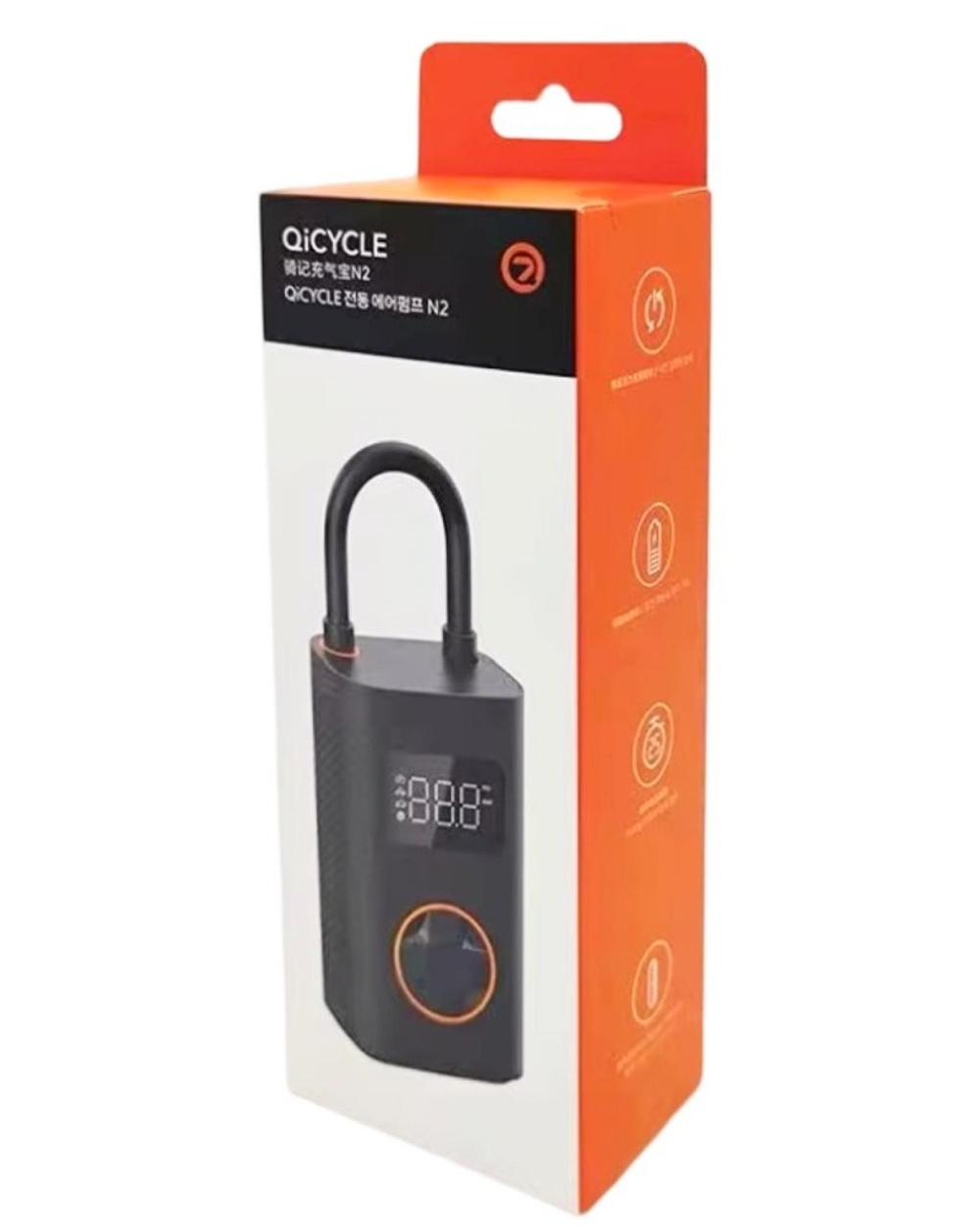 Насос электрический Xiaomi QICYCLE N2 черный
