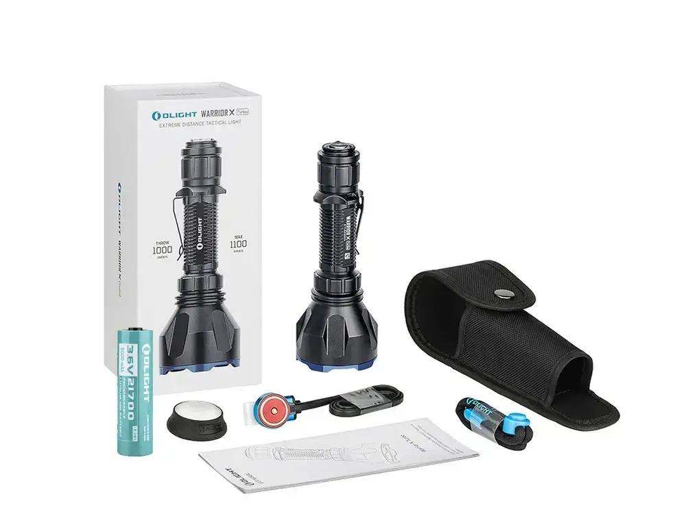 Подствольный тактический фонарь Olight Warrior X Turbo