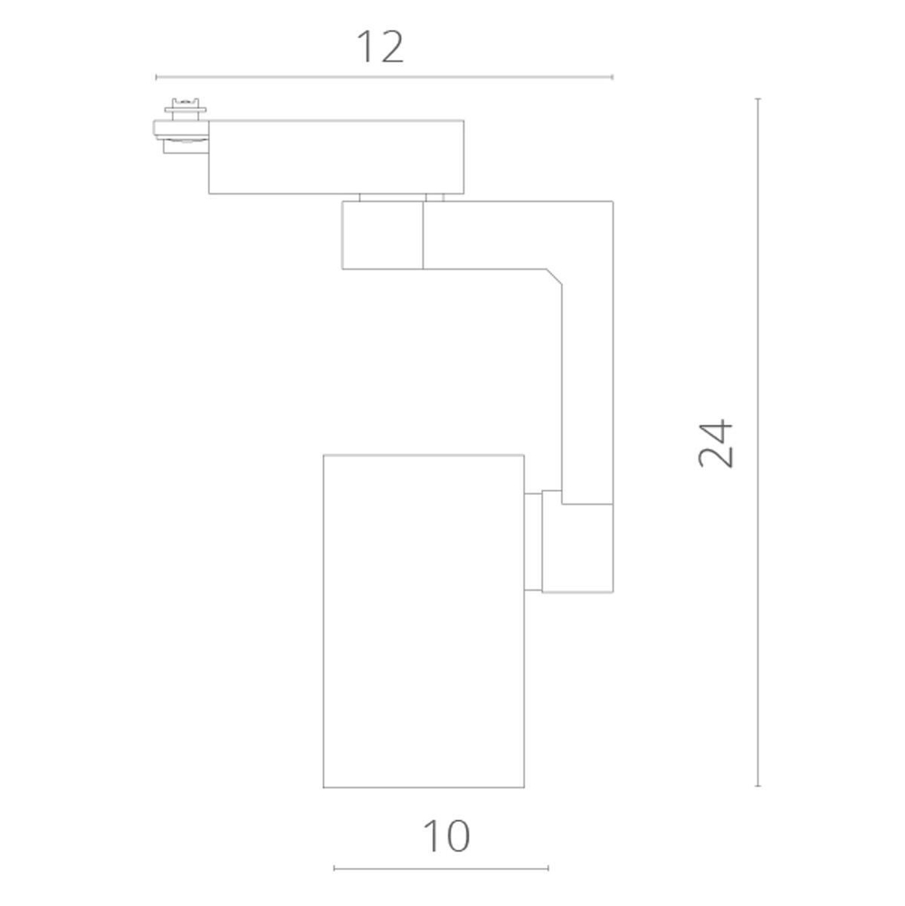 Светильник потолочный трековый Arte Lamp Traccia A2331PL-1WH