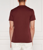 Футболка Lacoste - бордовый(TH2623)